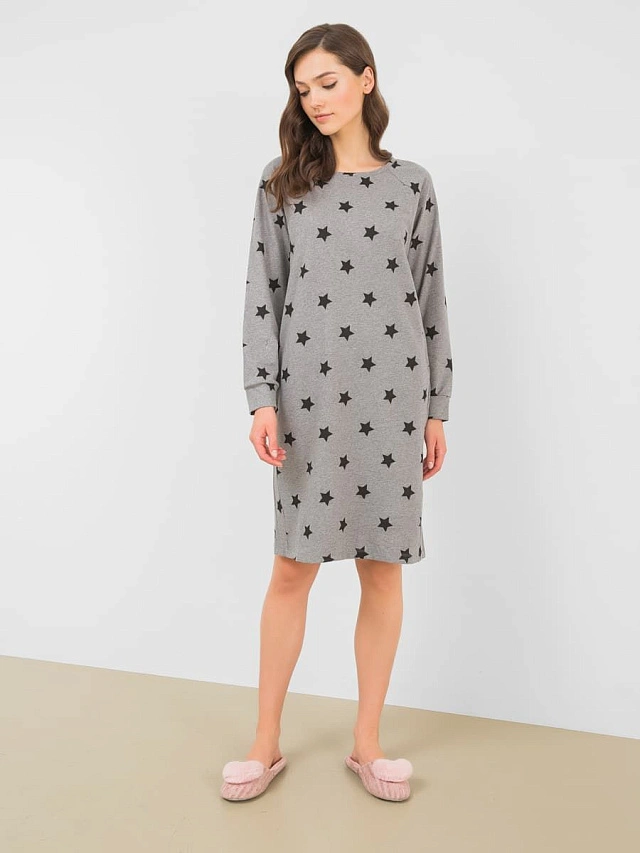 Туника женская, Звезды на сером меланже, 21-9450ПП-7
Туника женская, Звезды на сером меланже, 21-9450ПП-7