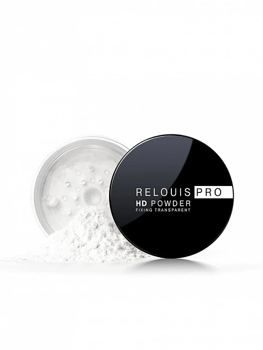 Пудра фиксирующая прозрачная Relouis PRO HD powder - 1
