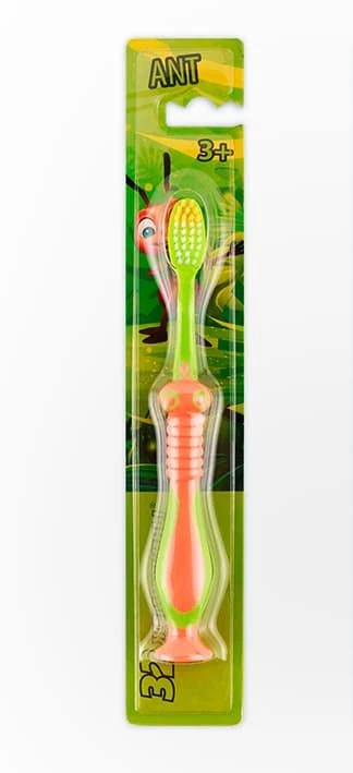картинка Щетка зубная детская 32 ЖЕМЧУЖИНЫ Ant, Kid 2003 M от магазина стильной одежды Mark Formelle