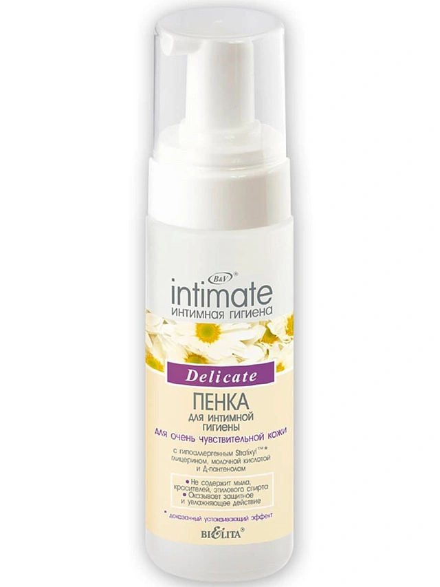 Пенка для интимной гигиены для очень чувств.кожи INTIMATE 175 мл - 1