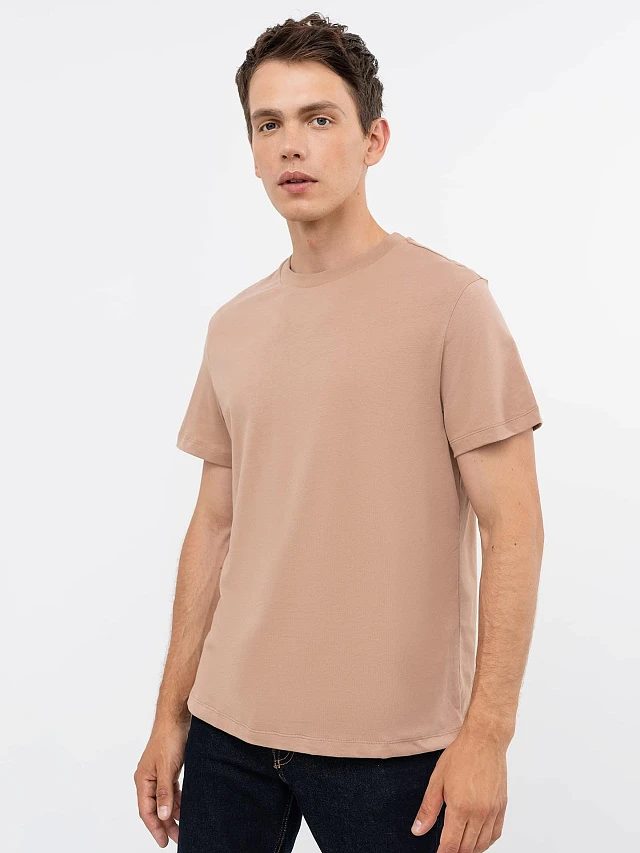 

Футболка мужская, Тауп, 24-4309Б-0