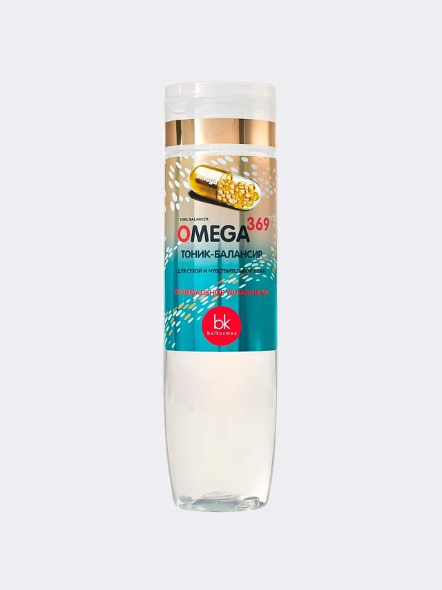 ТОНИК-балансир для сухой и чувствительной кожи OMEGA 369 200мл - 1