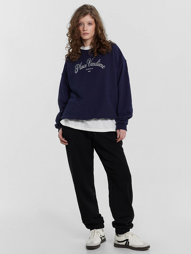 Теплые брюки женские черные с начесом - 12