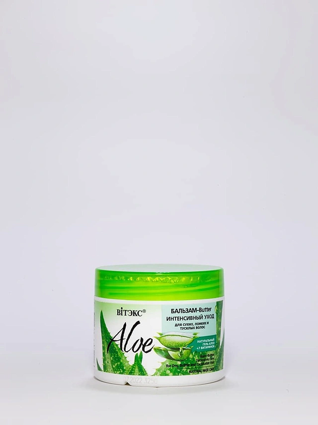 ALOE+7 ВИТАМИНОВ Бальзам-Butter. Интенсивный уход для сухих, ломких итусклых волос, 300 мл. - 1