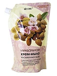 МИНДАЛЬНОЕ крем-мыло косметическое, пакет дой-пак 750мл