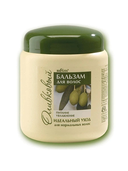 картинка ОЛИВКОВЫЙ Бальзам  для нормальных волос Оливковый  450 мл от магазина стильной одежды Mark Formelle