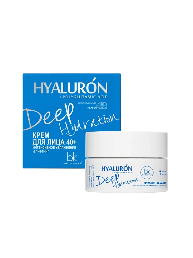 HYALURON Deep Hydration Крем для лица 40+ Интенсивное увлажнение и лифтинг 48 г - 1