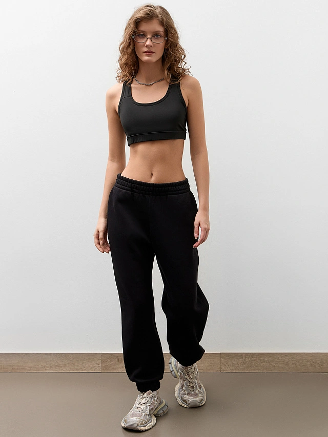 Брюки женские черные - 11