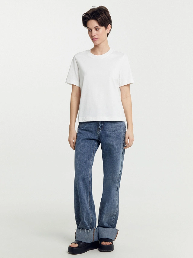 Футболка женская белая - 3