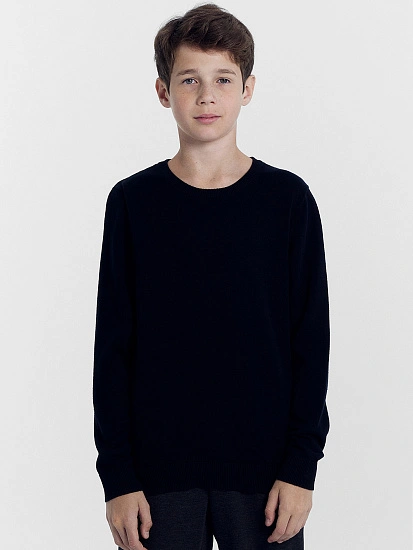 картинка Джемпер для мальчиков в черном цвете от магазина одежды для мальчиков от бренда Mark Formelle