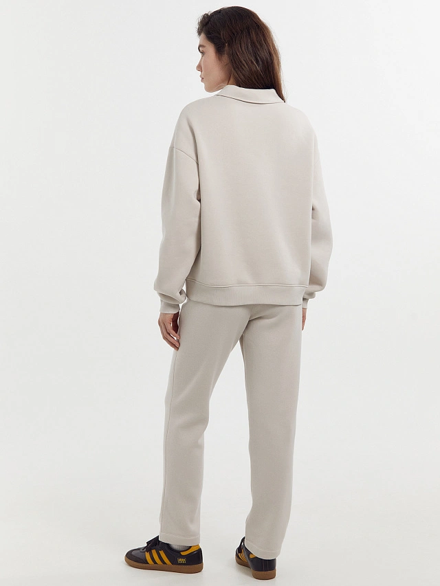 Поло женское в бежевом цвете - 4