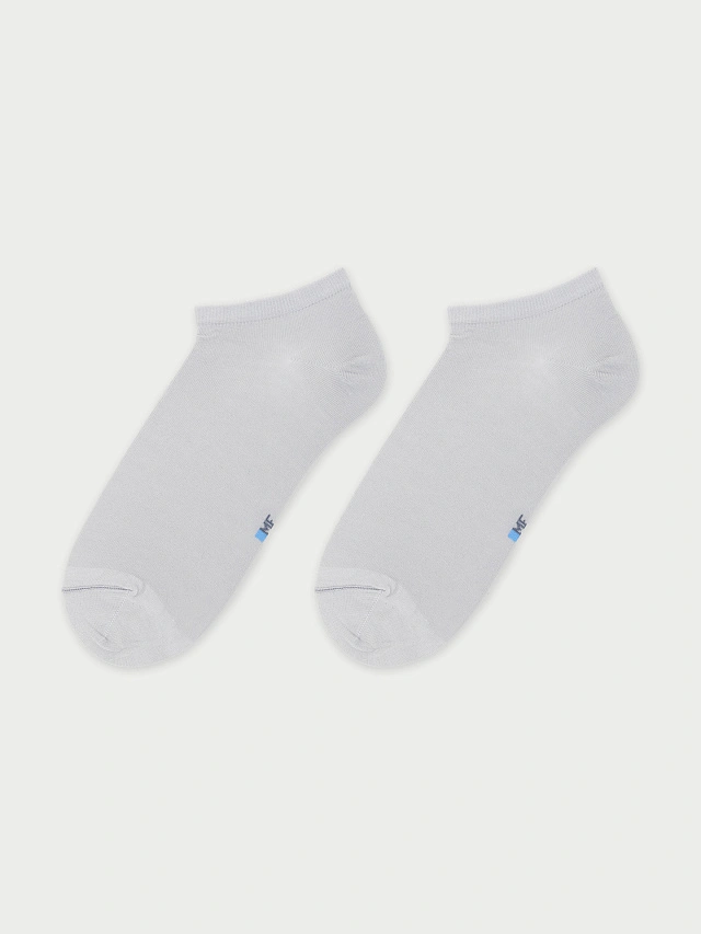 Носки мужские светло-серые - 3