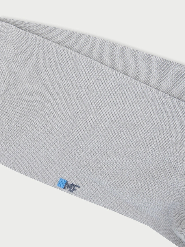 Носки мужские светло-серые - 4