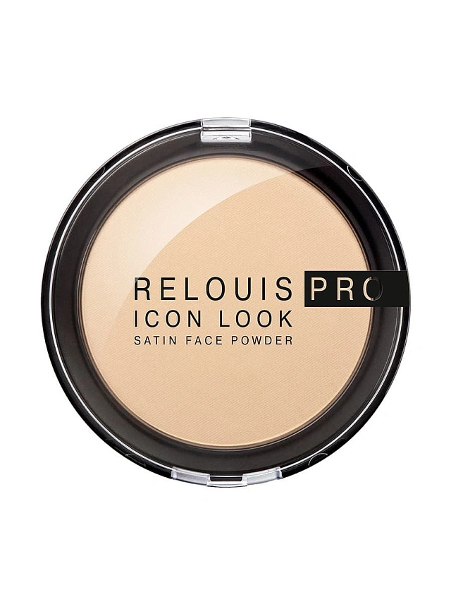 Пудра компактная RELOUIS PRO Icon Look Satin Face Powder/тон:01 - 1