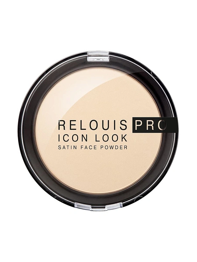 Пудра компактная RELOUIS PRO Icon Look Satin Face Powder тон:00 - 1