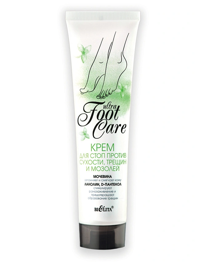 Ultra Foot Care Крем для кожи стоп,склонной к сухости,образованию трещин и мозолей 100мл. - 1