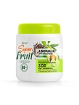 SuperFRUIT АВОКАДО+ФРУКТОВЫЙ МИКС МАСКА-БАЛЬЗАМ ДЛЯ ВОЛОС ГЛАДКОСТЬ И БЛЕСК SOS-ВОССТАНОВЛ., 450МЛ.