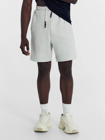 картинка Шорты мужские в меланжево-сером цвете  от магазина мужской одежды Mark Formelle