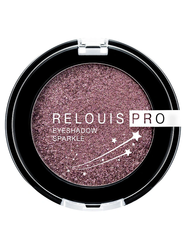 Тени для век RELOUIS PRO Eyeshadow Sparkle/тон:07 ,:purple smoky - 1