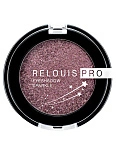 Тени для век RELOUIS PRO Eyeshadow Sparkle/тон:07 ,:purple smoky