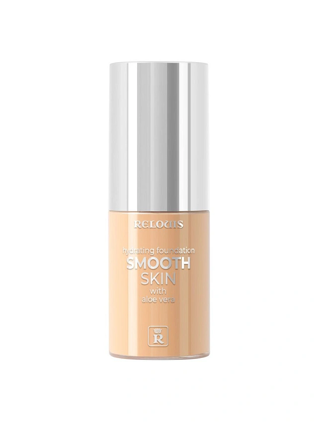Увлажняющий тональный крем Smooth Skin  с алоэ вера RELOUIS/тон:03 ,:золотистый бежевый - 1