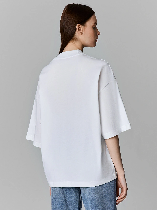 Футболка женская с вышивкой "When in doubt always blame a man" - 4