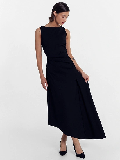 картинка Платье женское черное от магазина стильной одежды Mark Formelle