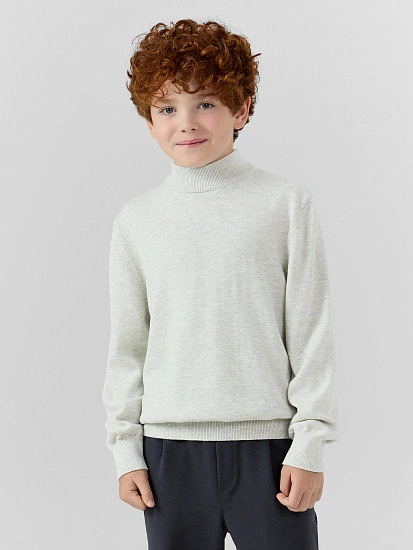 картинка Джемпер для мальчиков в сером цвете от магазина одежды для мальчиков от бренда Mark Formelle