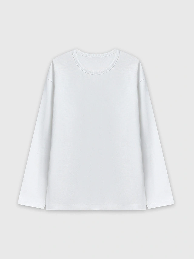 Джемпер мужской в белом цвете - 4