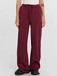 Брюки женские в винно-красном цвете