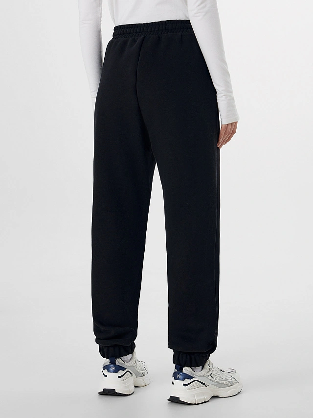 Теплые брюки женские черные - 4