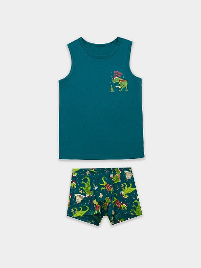 картинка Комплект для мальчиков (майка, трусы)  от магазина одежды для мальчиков от бренда Mark Formelle