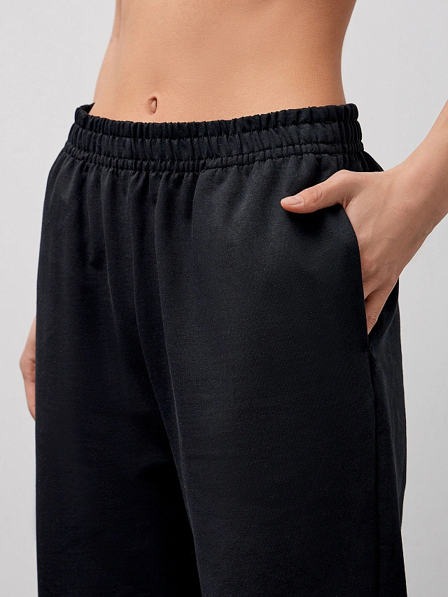 Брюки женские черные - 7