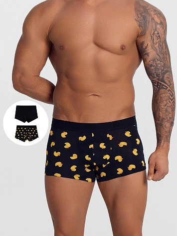 Трусы боксеры мужские в наборе, 2 шт