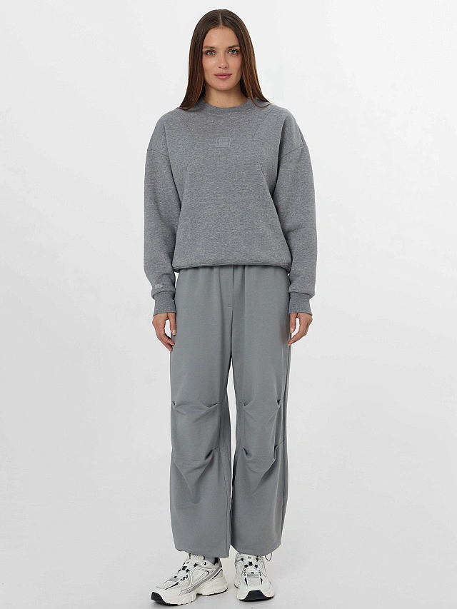 Брюки женские серые - 5