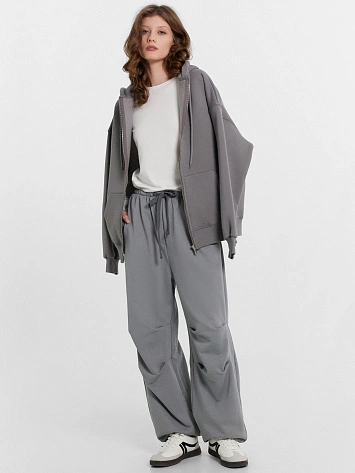 Брюки женские серые