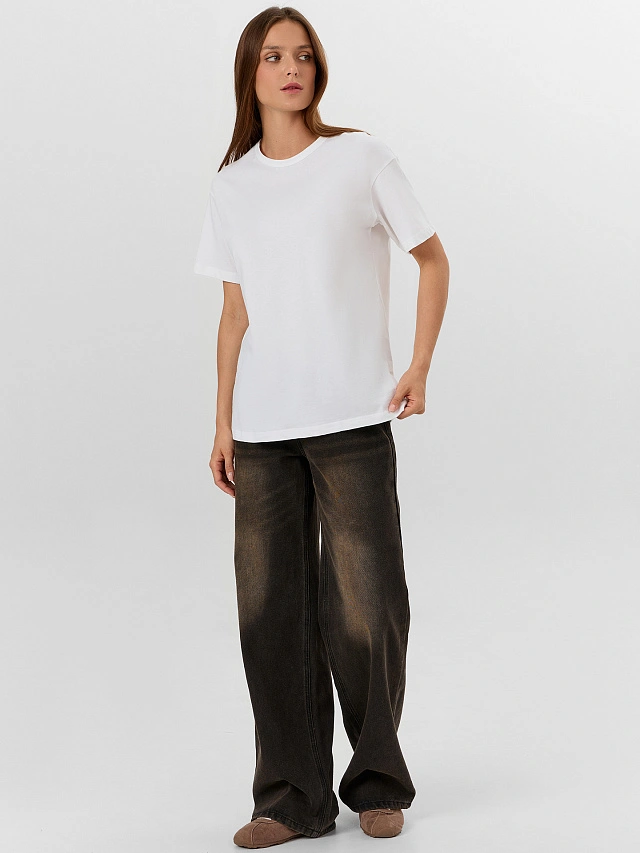 Футболка женская белая - 5