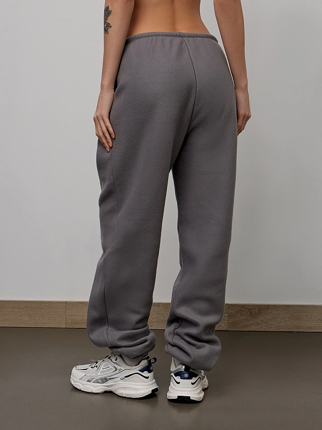 Брюки женские спортивные серые - 3