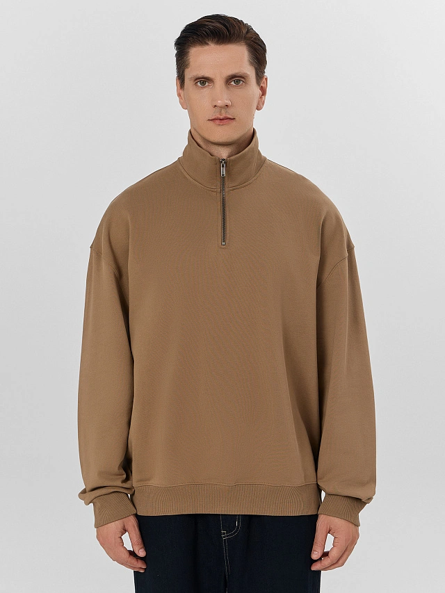 Толстовка мужская коричневая - 3