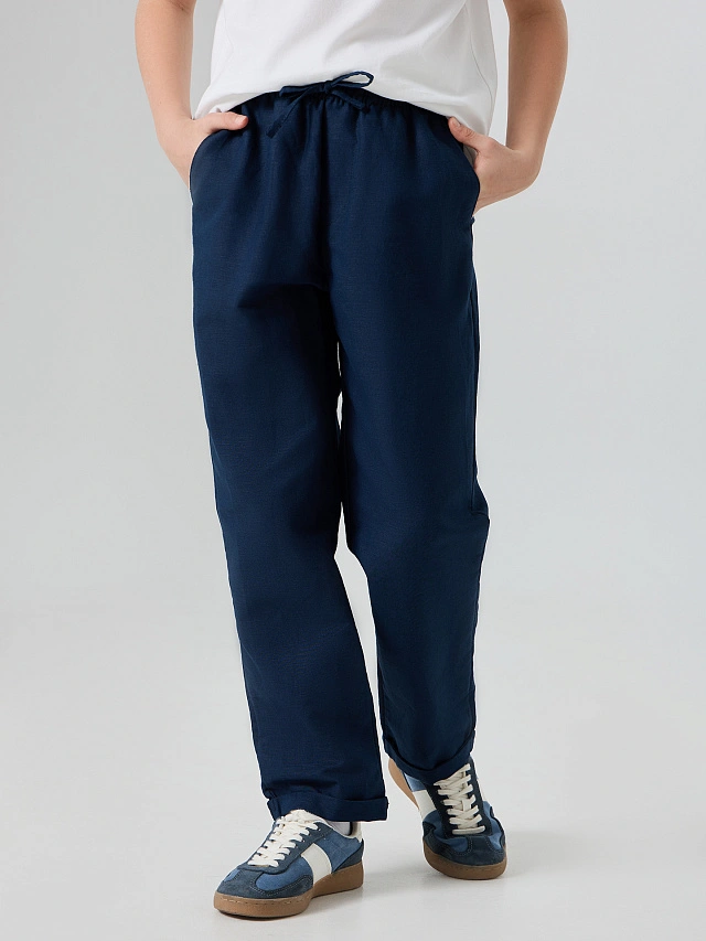 Брюки для мальчиков синие - 2