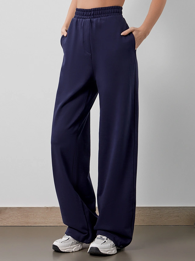 Брюки женские синие - 13