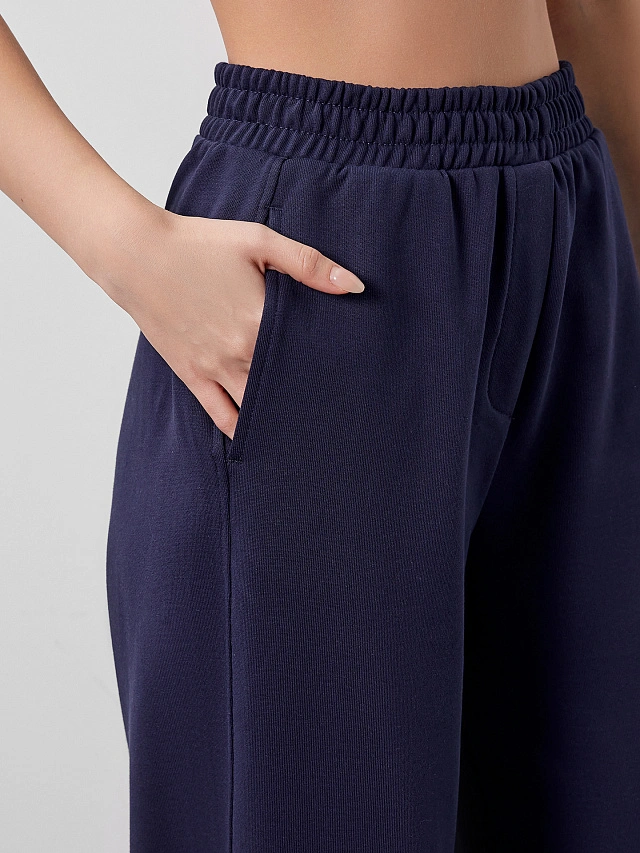 Брюки женские синие - 18