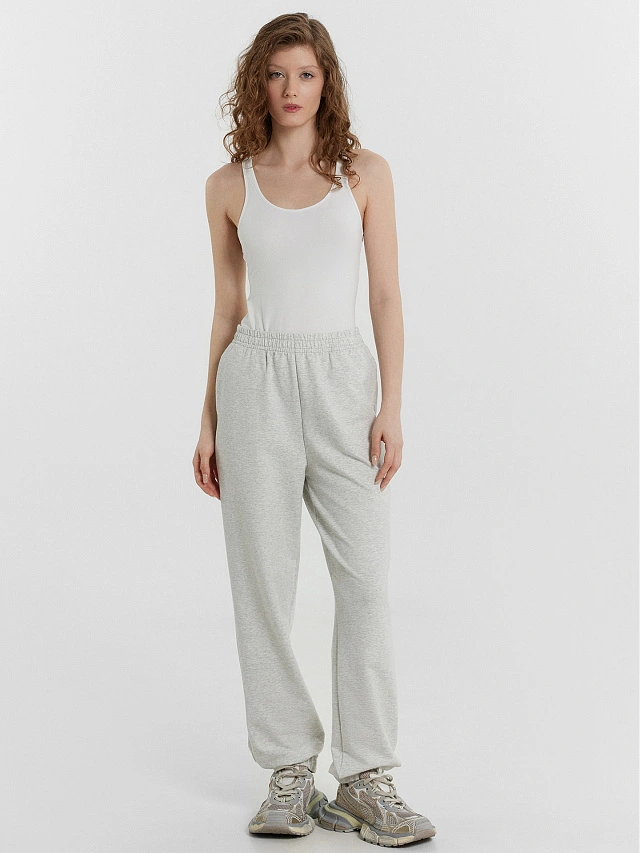 Брюки женские серые - 4