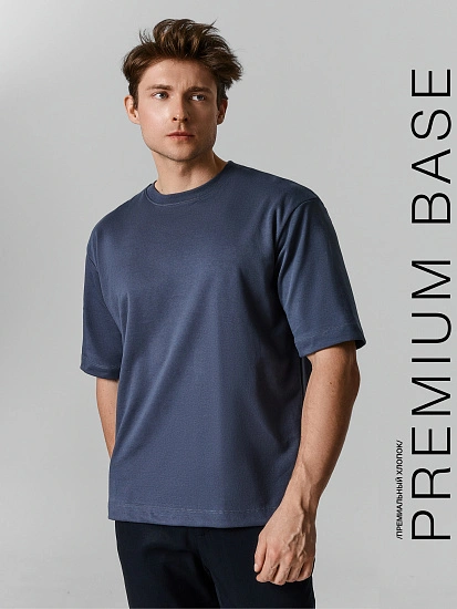 картинка Футболка мужская серая от магазина мужской одежды Mark Formelle