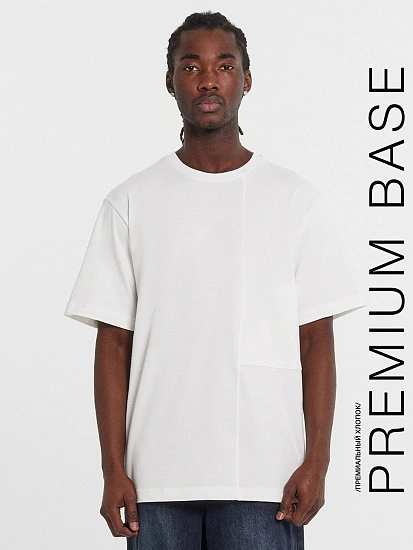 картинка Футболка мужская белая  от магазина мужской одежды Mark Formelle