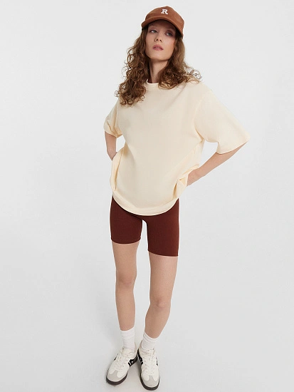 картинка Велосипедки женские спортивные коричневые  от магазина стильной одежды Mark Formelle