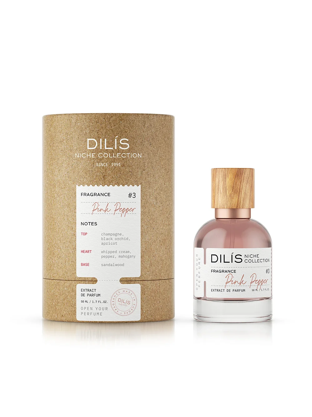 картинка Dilis Niche Collection Pink Pepper 50 мл от магазина стильной одежды Mark Formelle