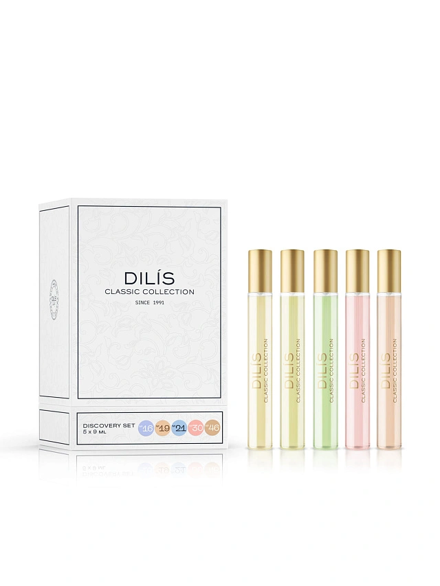 Dilis Парфюмерный набор "Dilis Classic Collection" (5 шт. х 9 мл), 4810212018580 - 1 Dilis Парфюмерный набор "Dilis Classic Collection" (5 шт. х 9 мл) - 1