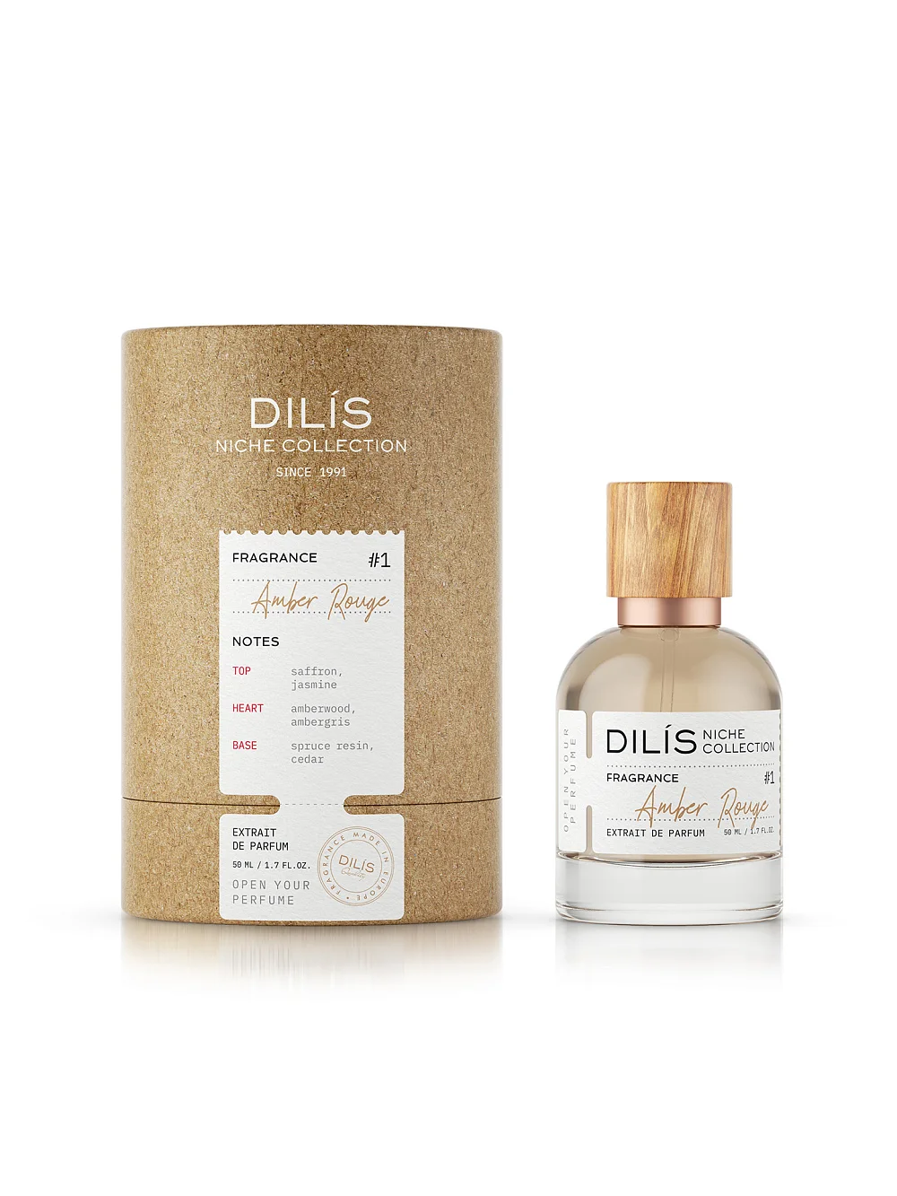 картинка Духи Dilis Niche Collection Amber Rouge 50 мл от магазина стильной одежды Mark Formelle