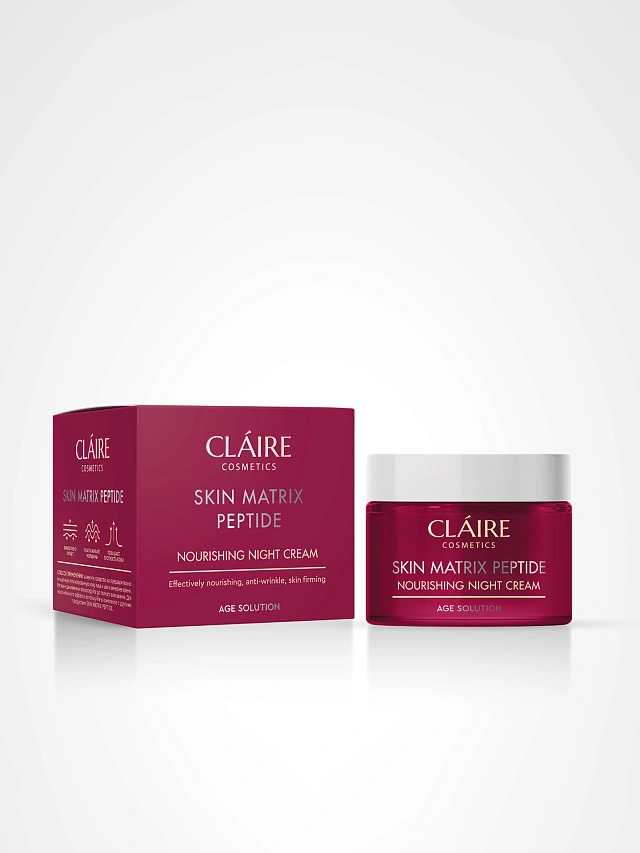 "SKIN MATRIX PEPTIDE" Питательный ночной крем для лица 50 мл - 1
